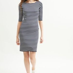Saint James nautical stripe dress